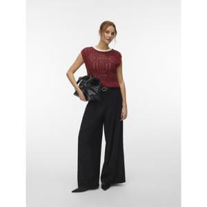 Vero Moda Baylee Boatneck Crochet Top